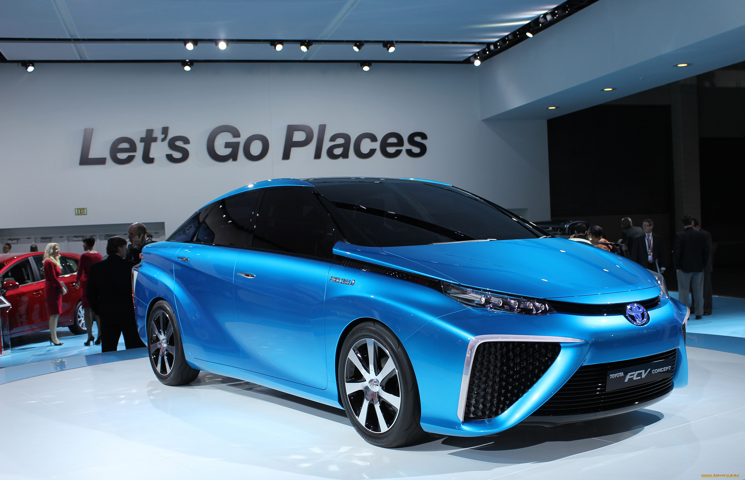toyota fcv fuel cell vehicle hydrogen concept 2015, ,    , hydrogen, vehicle, cell, 2015, concept, fuel, toyota, fcv